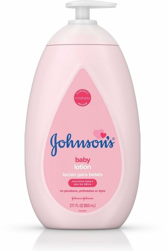 Johnsons Baby Lotion 24 Hours Skin Nourishments No Parabens 27.1 fl oz Pack of 2