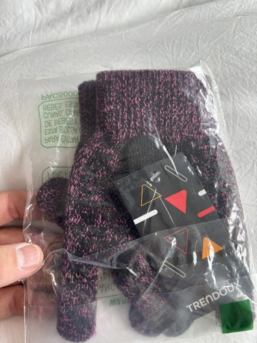TRENDOUX Winter Gloves for Women Knit Touch Screen Glove Texting Smartphone D... - Picture 1 of 2