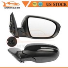 For 2011-13 Kia Optima K5& Hybrid Power Function Signal Lamp Black L&R Mirrors