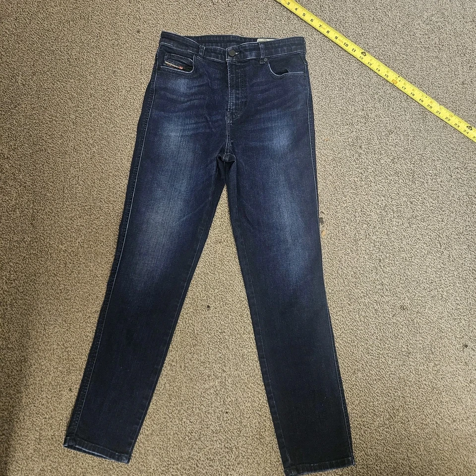 Diesel Jeans Womens 29x32 Blue Babhila-High Slim Skinny High Waist Stretch Denim - Image 2 of 4