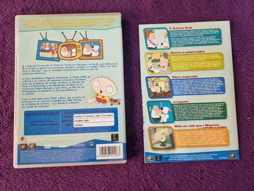 PADRE DE FAMILIA Temporada 2 Muy Buen Estado DVD COMPLETA Family Guy - Imagen 3 de 4