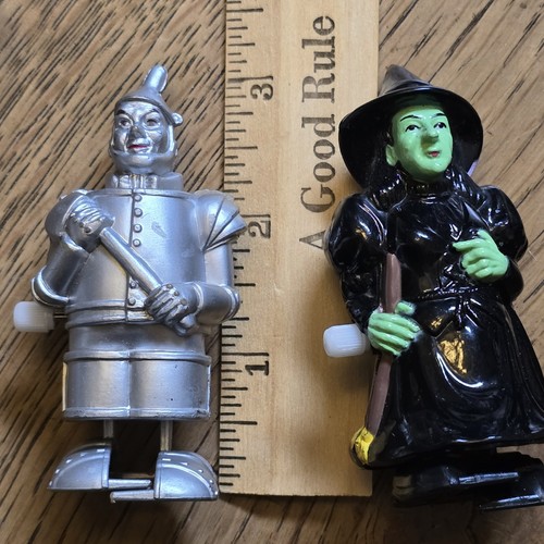 Vintage 1988 Set Of 5 MGM Turner Wind Up Walkers Action Figure Wizard Of Oz - Picture 16 of 17