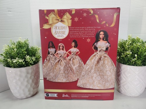 Barbie Signature 2025 Holiday Doll Latina JBH97 Christmas Brunette🎄💖NEU - Bild 6 von 9
