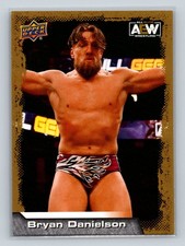 2022 Upper Deck AEW #57 Bryan Danielson Gold