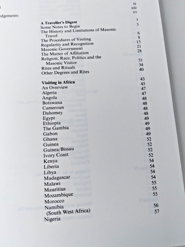 Masonic World Guide Kent Henderson 1984 Travelling Freemason Grand Lodges HCDJ - Imagen 4 de 10