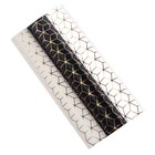 3 Pcs Geometric Hot Stamping Gift Wrapping Paper Wrap DIY Paper