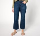 NYDJ Women's Petite Pants 10P Marilyn Ankle with Fray HemCool Embrace Blue