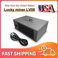 Lucky Miner LV08 4.5Th/S SHA-256 Bitcoin BTC WIFI Miner Solo Mining Lotto Device