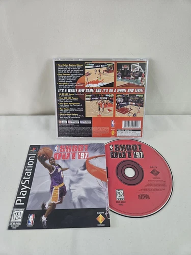 NBA Shootout 97 -Sony PlayStation 1 PS1- CIB Complete Tested Video Game