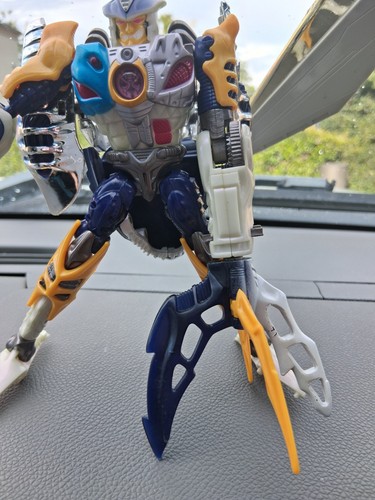 Hasbro Transformers Robots 2001 Predacon Sky-Byte & Delux Transforming Wing Gund - Picture 4 of 13