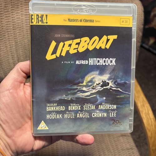 Lifeboat (1945 REGION B Blu-ray + DVD) OOP REGION B Masters Of Cinema Limited - Picture 1 of 4