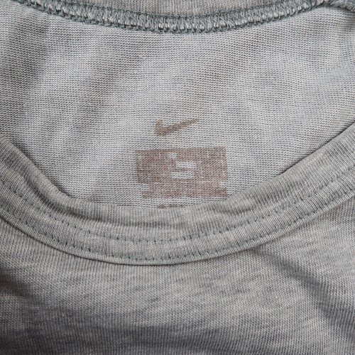 Nike Damen Tank Top Swoosh Grau Statisch Ärmellos U-Ausschnitt Baumwolle - Bild 2 von 8