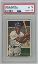 1952 Bowman 5 Minoso RC PSA 6 715739 