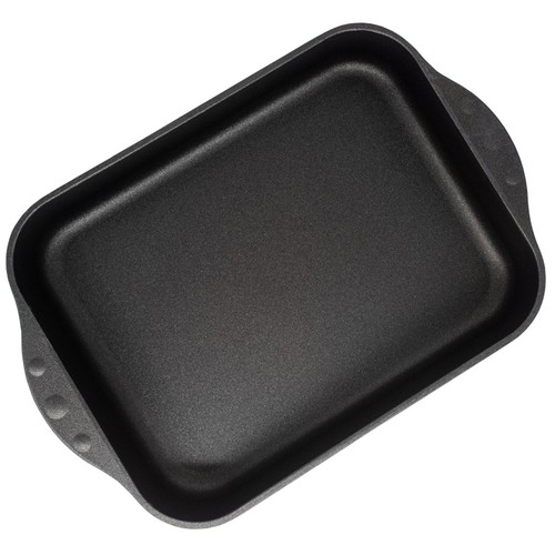 Eurolux Auflaufform 35 x 25 cm Induktion Bratreine Aluguss Antihaft & Glasdeckel - Bild 2 von 9