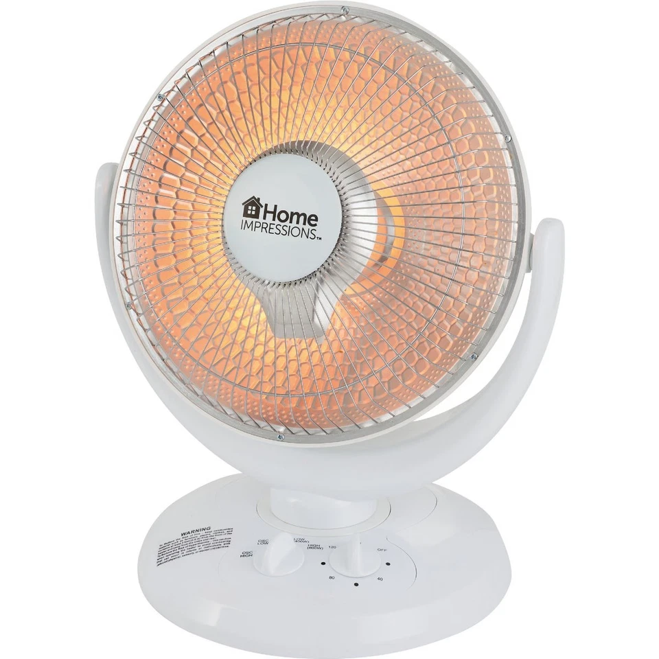 Calentador de espacio eléctrico parabólico Home Impressions 800W JHS-800H Home Impressions Foto 4 de 4