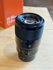 Sony SEL90M28G FE 90mm F2.8 Macro G OSS Full-Frame E-Mount Macro Lens - Black