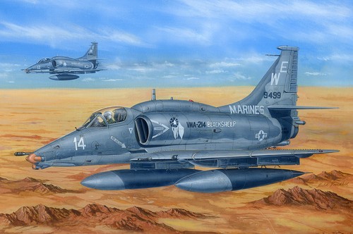 Hobby Boss 1/48 A-4M Sky Hawk - Picture 1 of 4