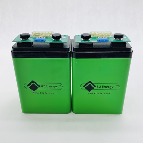 K2 Energy K2B24V10EB 25,6V wiederaufladbare Lithium Eisenphosphat Batterie Set 2 - Bild 6 von 6