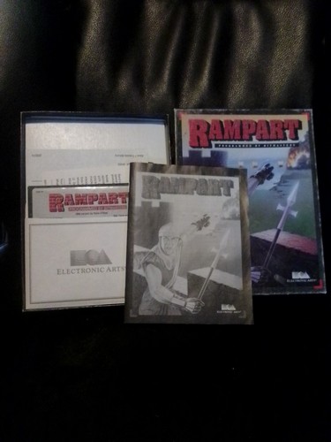 Rampart EA Videospiel für PC Big Box 5,25" Disks 1992 selten und vollständig - Bild 5 von 5