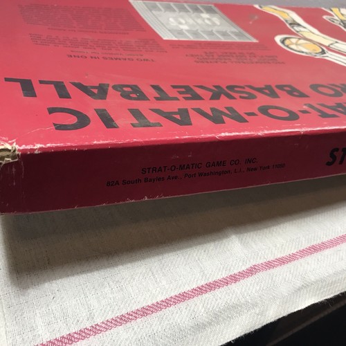 Vintage Strat-O-Matic NBA Basketball 1974-75 17 Teams Bulls Celtics Braves KC Kings - Bild 22 von 24