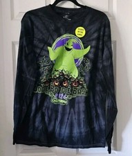 Oogie Boogie Bash 2024 Magic Key Glow in the Dark Shirt DCA Disney L Large NWT