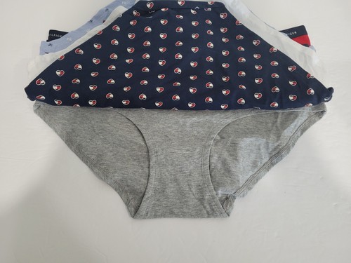 Neu mit Etikett Tommy Hilfiger Damen Baumwolle Hipster Höschen Unterwäsche 5er Pack-Größe XL - Bild 5 von 6
