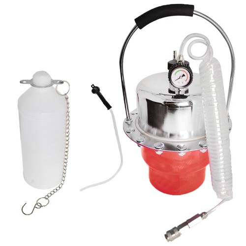 Portable Pneumatic Air Pressure Brake Kit and Clutch Bleeder Valve System Kit - Picture 8 of 8