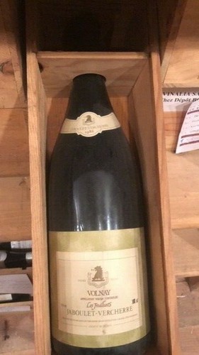 1986 VOLNAY 1er CRU FEILLURES JEROBOAM 3 LITRES JABOULET VERCHERRES - Bild 2 von 2