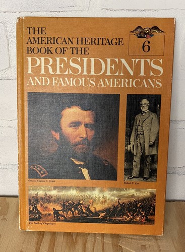 American Heritage Book of Presidents & Famous Americans 6 Hardcover Book 1967 - Bild 1 von 13