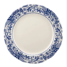 Spode Blue Italian Brocato Charger Plate
