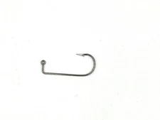 100 - Mustad  32570BN Black Nickel Aberdeen Style Jig Hooks for Molds