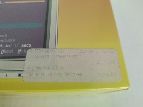 System Commander 1995 Version 2.2 PC Software 3.5 Floppy Diskette - New & Sealed - Picture 7 of 7