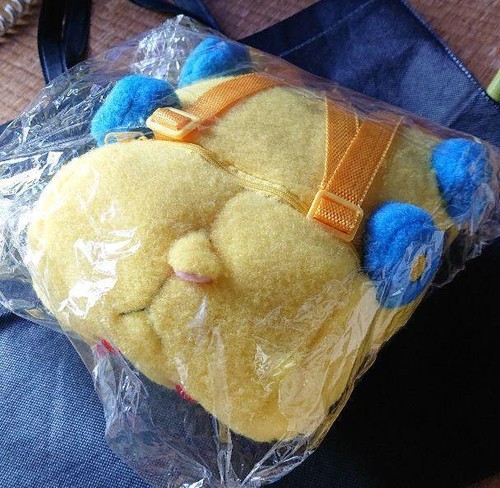 PUI PUI Molcar Namco limited rucksack police car 2001 20cm Plush Doll toy - Picture 2 of 3