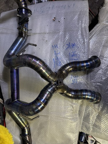 Titanium 3" Exhaust System for 2016-2021 McLaren 540C 570S 570GT 3.8L Twin Turbo - Picture 12 of 17