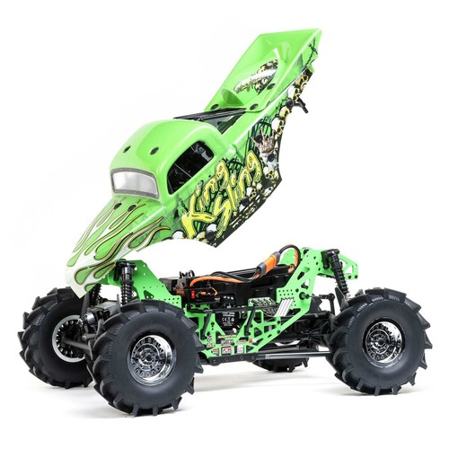 Losi LOS04024T1 1/8 LMT 4WD Solid Axle Mega Truck Brushless RTR King Sling Green - Picture 5 of 12
