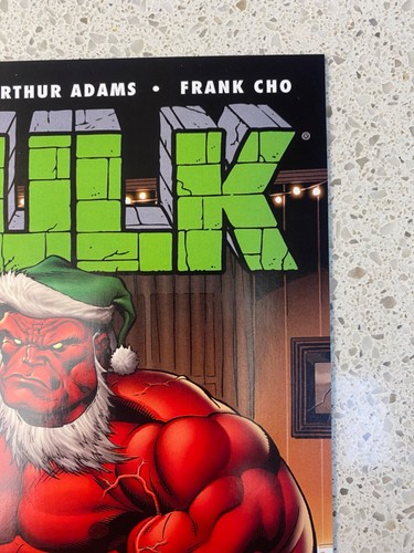 HULK #9 CONNECTING CHRISTMAS COVER 2009 ED MCGUINNESS RED HULK COVER GEMINI NICE - Picture 3 of 6