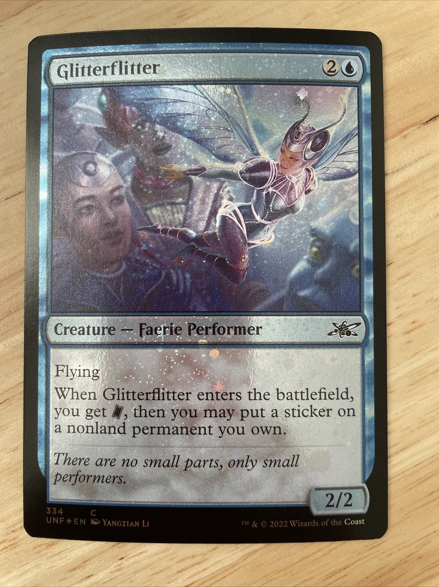 MTG Glitterflitter GALAXY FOIL #334 Unfinity UNF NM/M | eBay