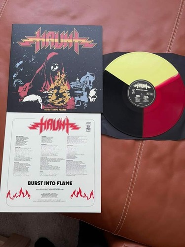 HAUNT - Burst Into Flames (LIM.500 TRICOLOR*US METAL*NIGHT DEMON*IRONFLAME*ANGEL - Bild 3 von 3