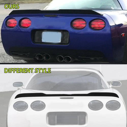 Rear Trunk Wing Spoiler Lid Gloss Black For 97-04 Corvette C5 ZR1 Extended Style - Bild 2 von 10