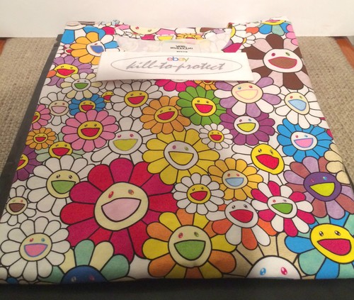 VANS x Takashi Murakami TEE Floral/ Skull/ Blue Sz S M L XL T-Shirt Deck 2015 - Picture 2 of 10