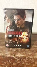 Jack Reacher: Never go back DVD. Brand new, originally sealed.