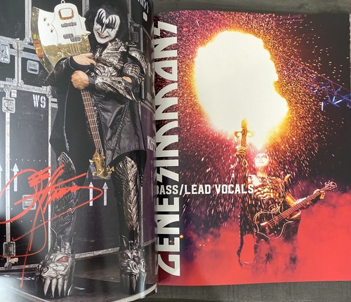 KISS Signed Tour End Gene Simmons Paul Stanley Autographed Boom W Thayer Singer - Picture 6 of 7