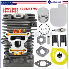 Fits Poulan Chainsaw Cylinder Assembly P3314 P3416 P3816 P3516PR 530071884