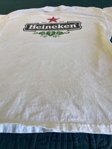 Heineken Extra Large White T-shirt Gildan - Picture 17 of 19