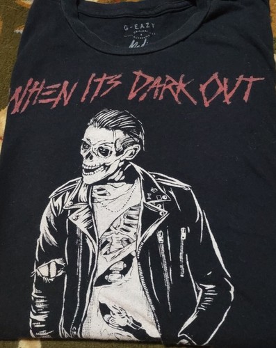 G-Eazy When Its Dark Out Tee Rare Limited Edition sz Medium ! - Bild 4 von 4