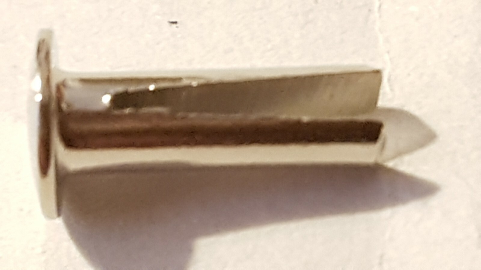 Bifurcated Rivet No 11 x 3/8" Nickel Plated Split leg Leather Work Free Post eBay