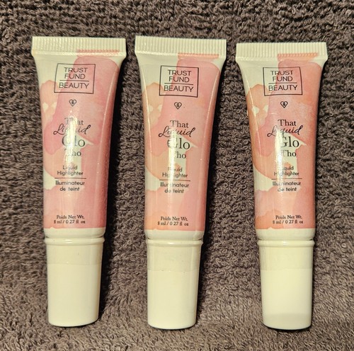 TRUST FUND BEAUTY That Liquid Glo Tho Highlighter .27 oz's x 3 *EBay Best Price* - Picture 1 of 2