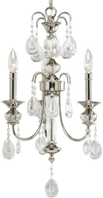 Progress Lighting - P4208-104 - Noir Light Chandeliers - Polished Nickel *READ*