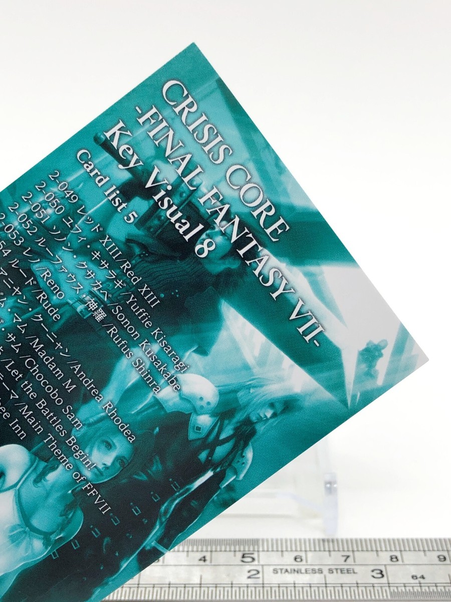 final fantasy vⅡ Final Fantasy VII Polygon Figure Vol. 2 Display Tray of 8