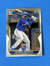 2023 Bowman Chrome Lizandro Rodriguez 1st Bowman #BCP-47 Kansas City Royals (V)